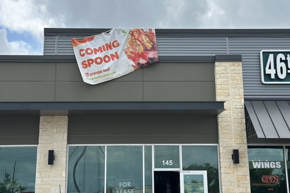 New Orange Leaf coming soon to Cibolo