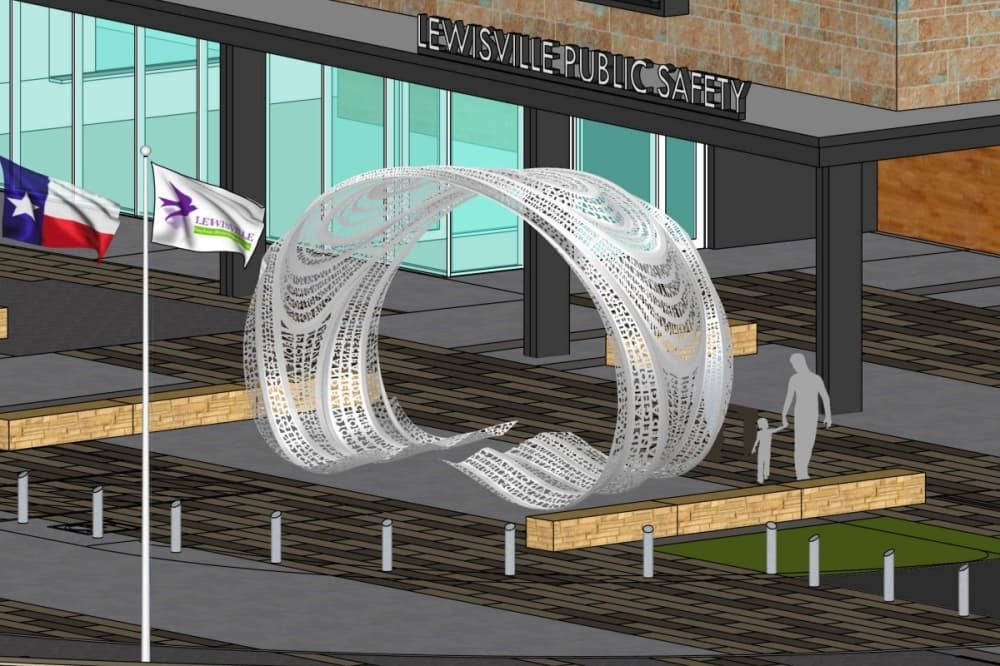 Lewisville City Council approves public art project for new police, fire station