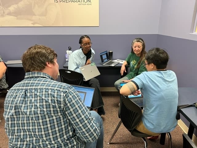 Students at Huntington Learning Center focus on fundamentals