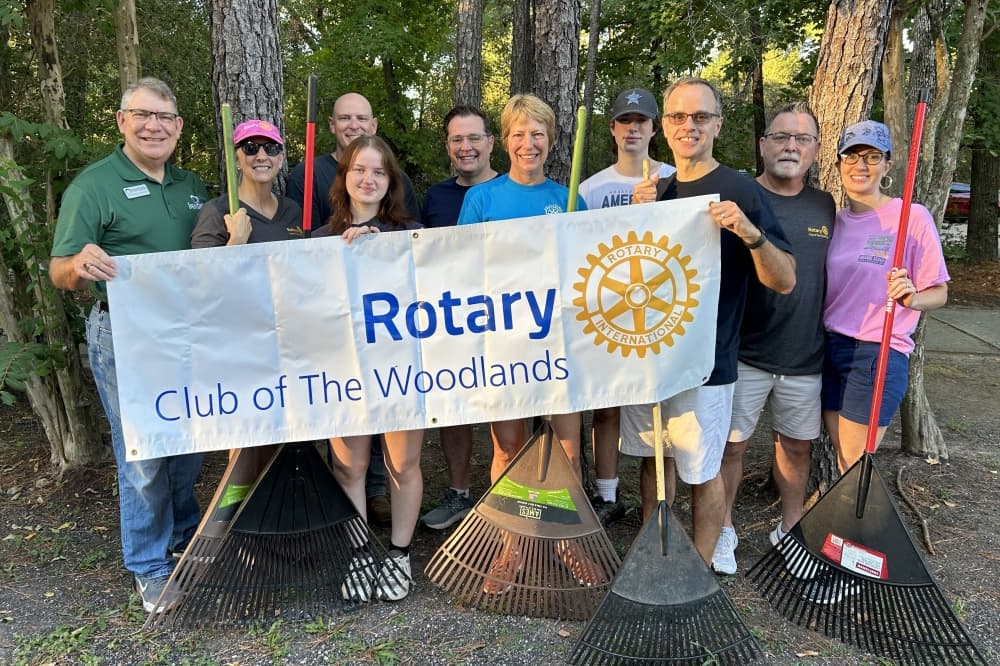 The Rotary Club of The Woodlands to mark 50 years of service