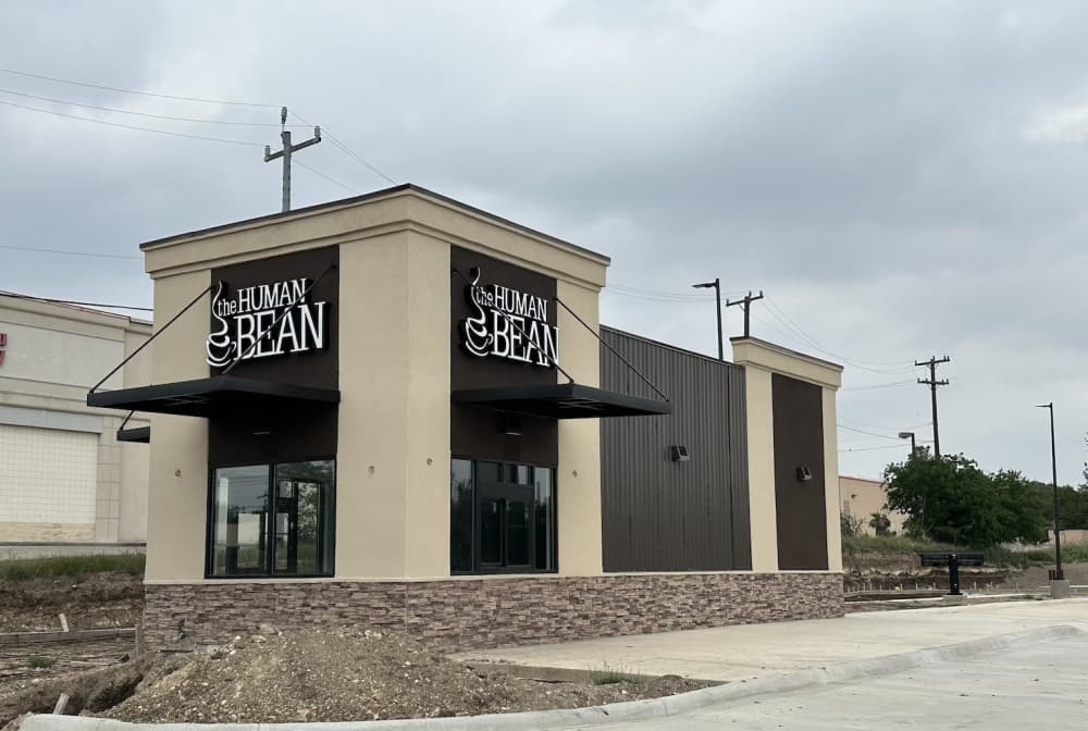 An image of the outside of the new location. 
