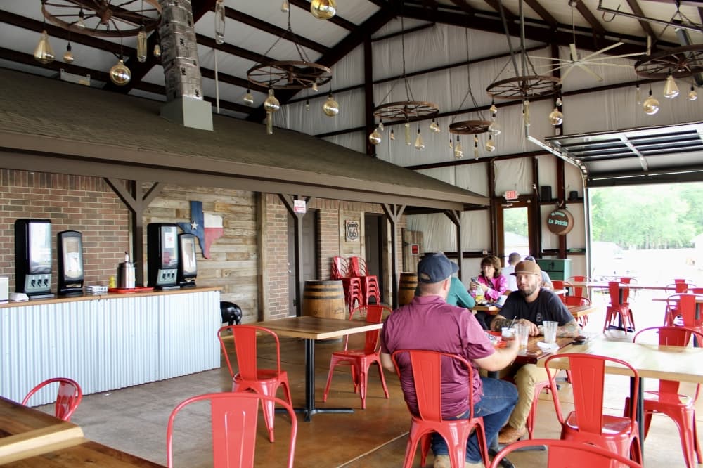 Interior of restaurant 