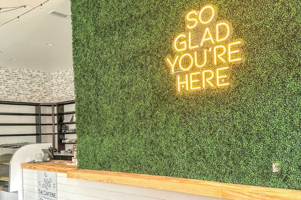 The Caffeine Collective opened in late March along Tamina Road. (Courtesy The Caffeine Collective)