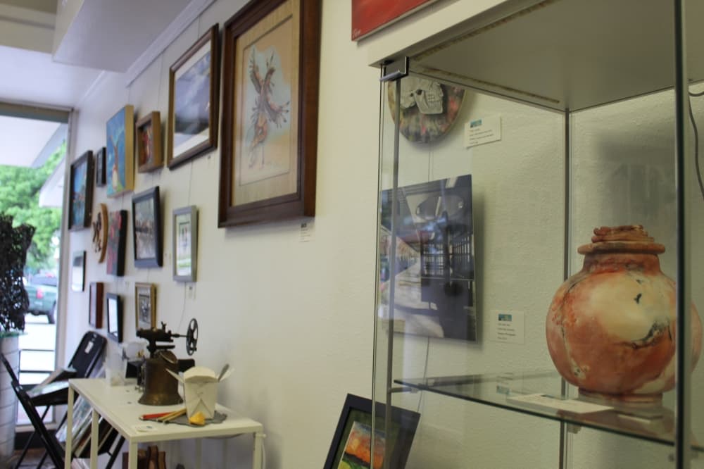 The San Marcos Art Center features an eclectic display of pieces from local artists. (Sarah Hernandez/Community)