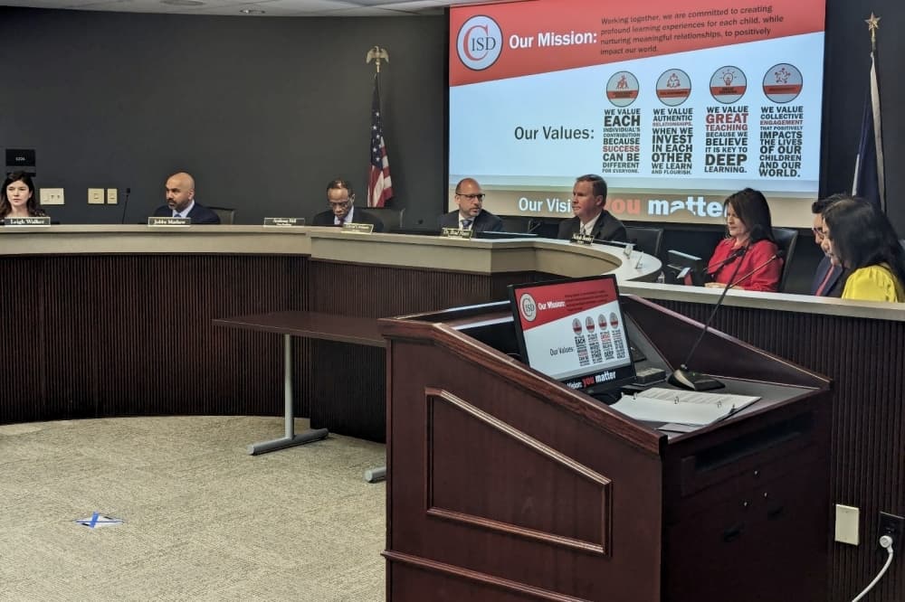 Coppell ISD considers community input on budget, discusses possible VATRE