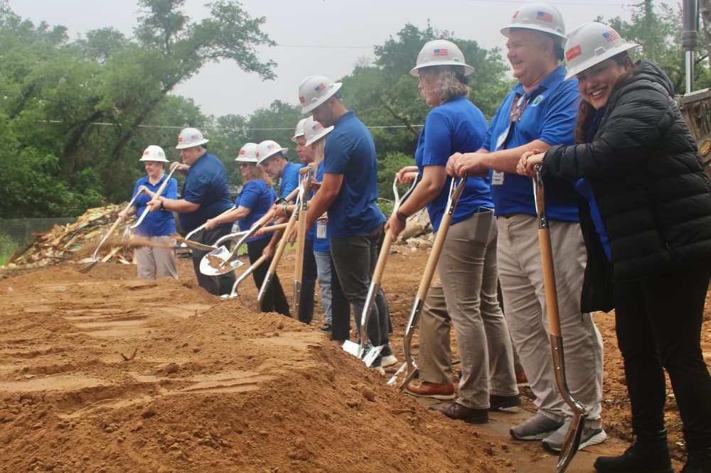 West Lake Hills breaks ground on new municipal complex and police department