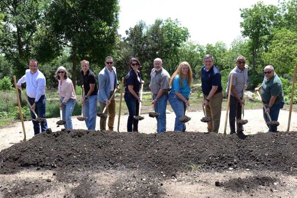 Cedar Park leaders break ground on 15-acre Bell Park in the Bell District