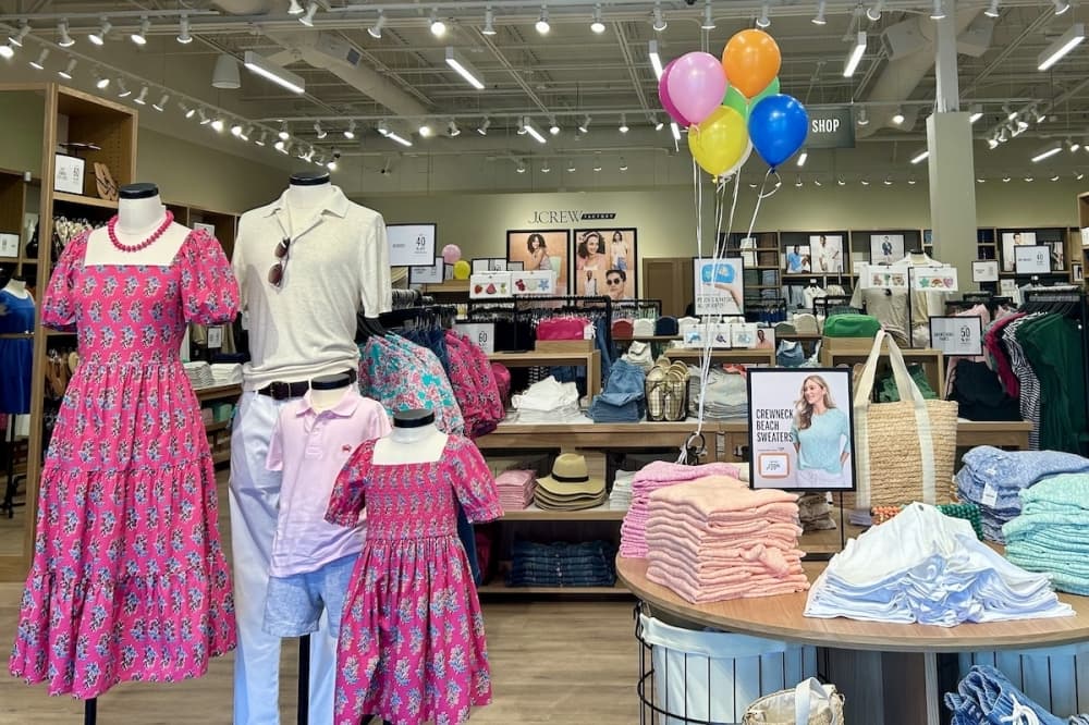 J. Crew Factory now offering apparel to Sunset Valley