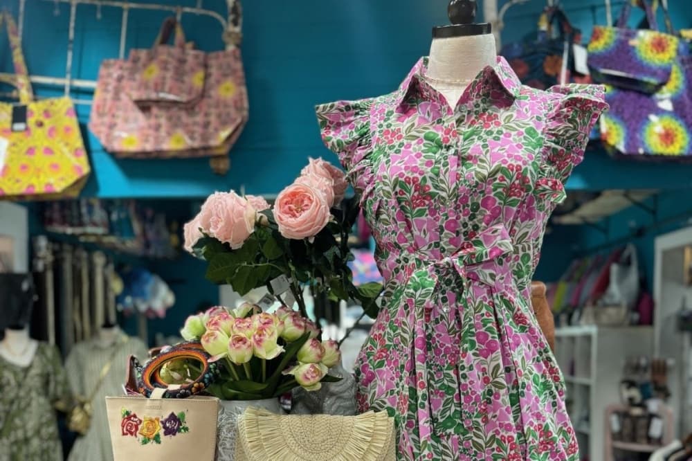 The boutique offers a variety of clothing, shoes, jewelry and accessories such as handbags. (Courtesy Cactus Flower Boutique)