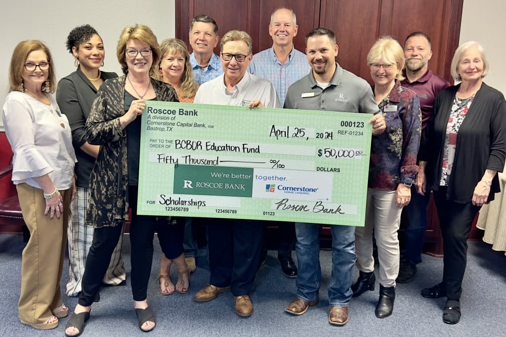 Bastrop County Realtors Education Foundation gets $50K jumpstart for local high school students