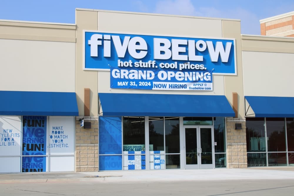 Five Below to open soon in Frisco