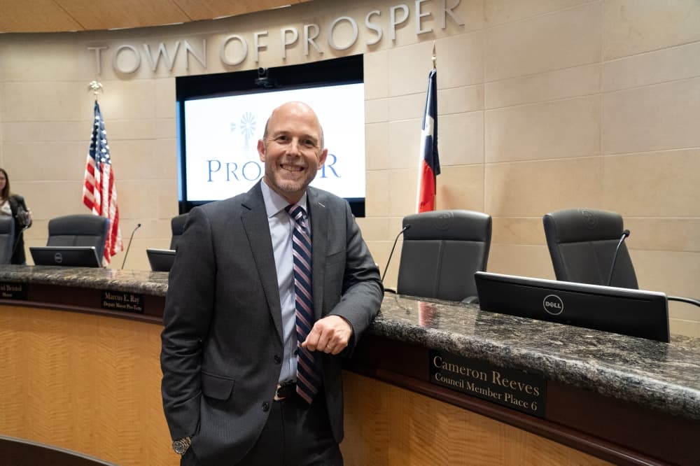 Meet Cameron Reeves, Prosper’s newest town council member