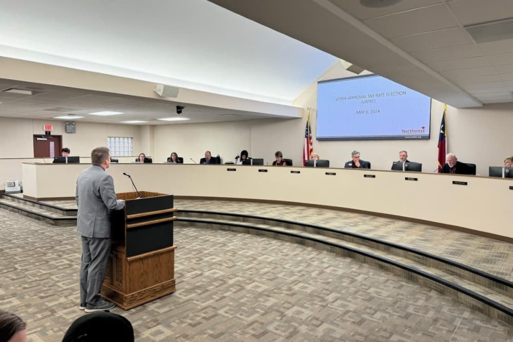 Northwest ISD board discusses possible tax rate election in November