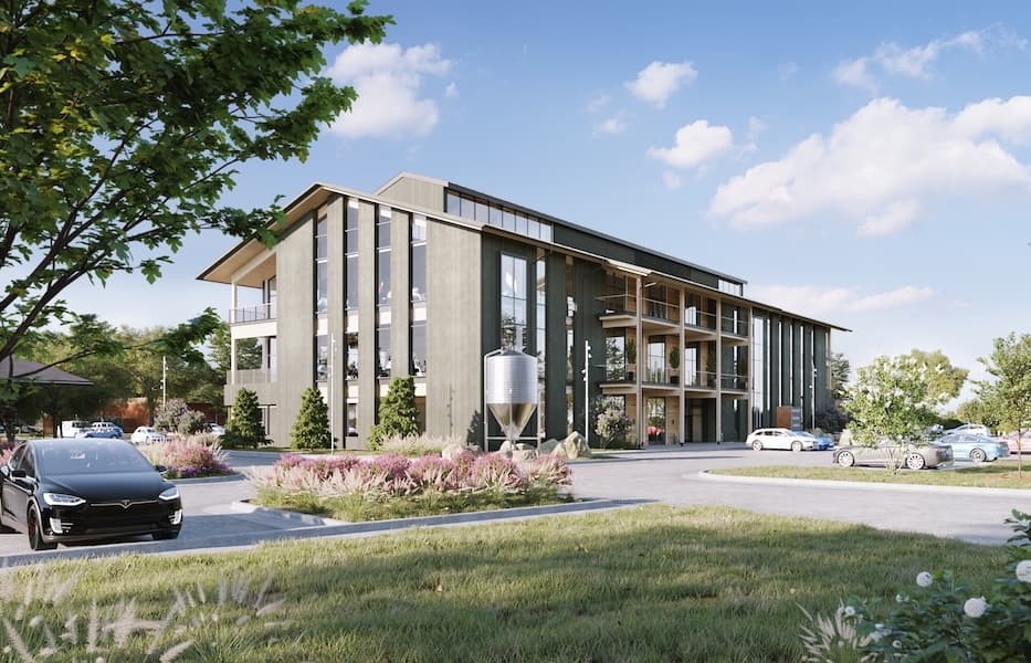 Mass office timber building breaks ground in Bridgeland