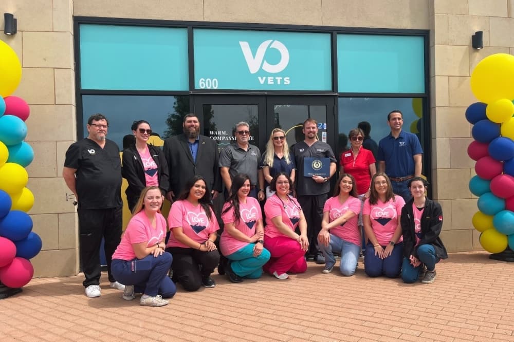 VO Vets Animal Hospital held a grand opening for its second location in Tarrant County on May 4 in Trophy Club. The first location is in Fort Worth. (Cody Thorn/Community Impact)