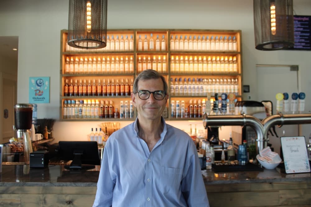 Gary Kelleher and his brother, Kevin, founded Dripping Springs Distilling in 2005. (Sarah Hernandez/Community Impact)