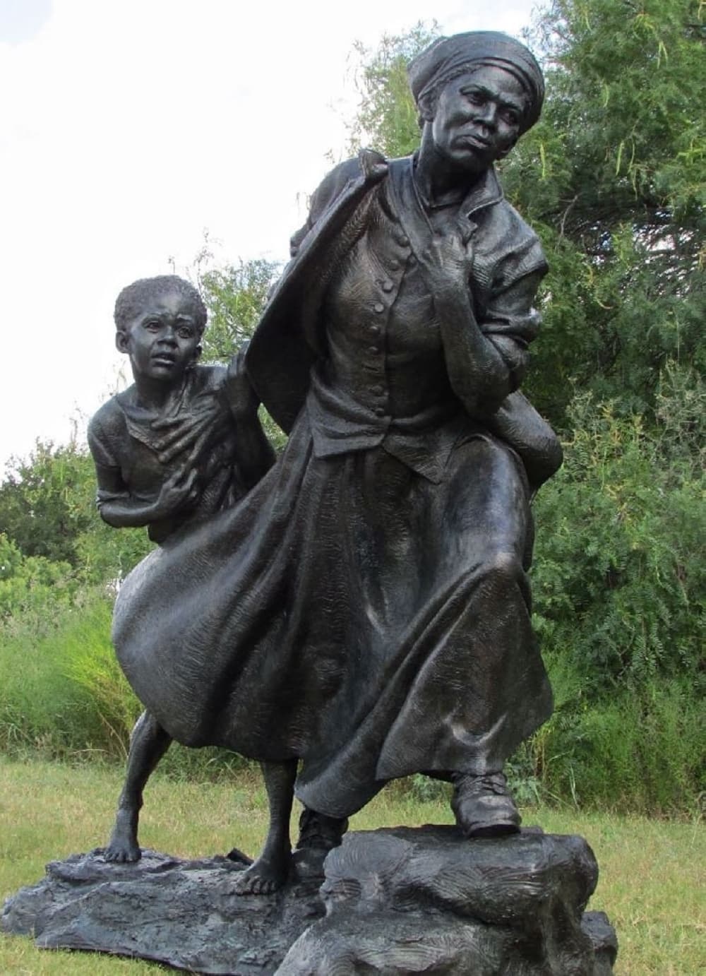A woman and her son 