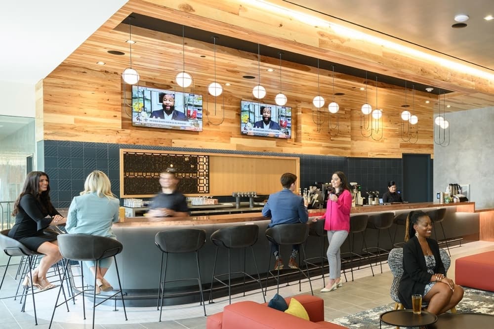 Terra Lounge providing pizzeria-style menu in Westlake