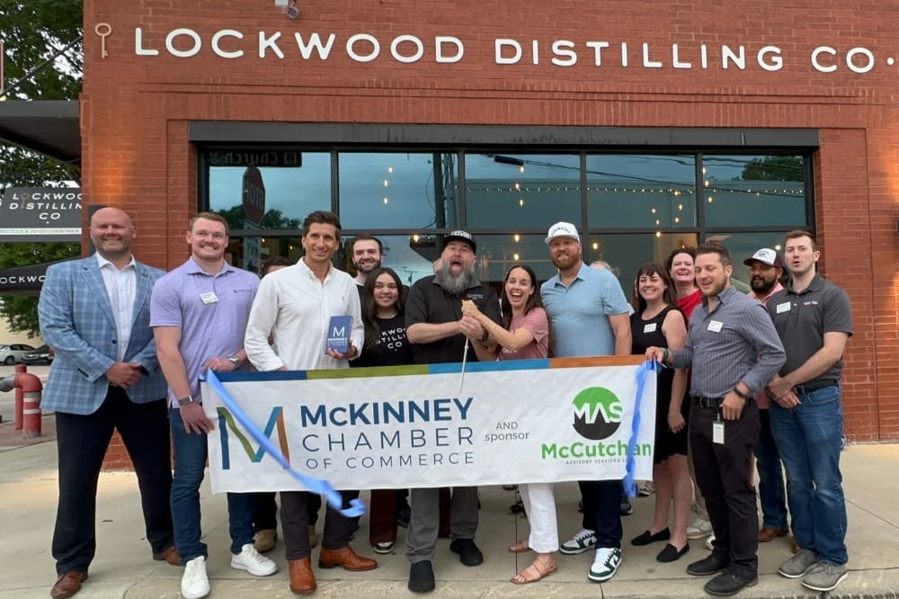 Ribbon cutting event