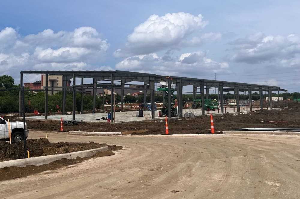 Construction at midway point for new Sunbelt Rentals headquarters in Grapevine