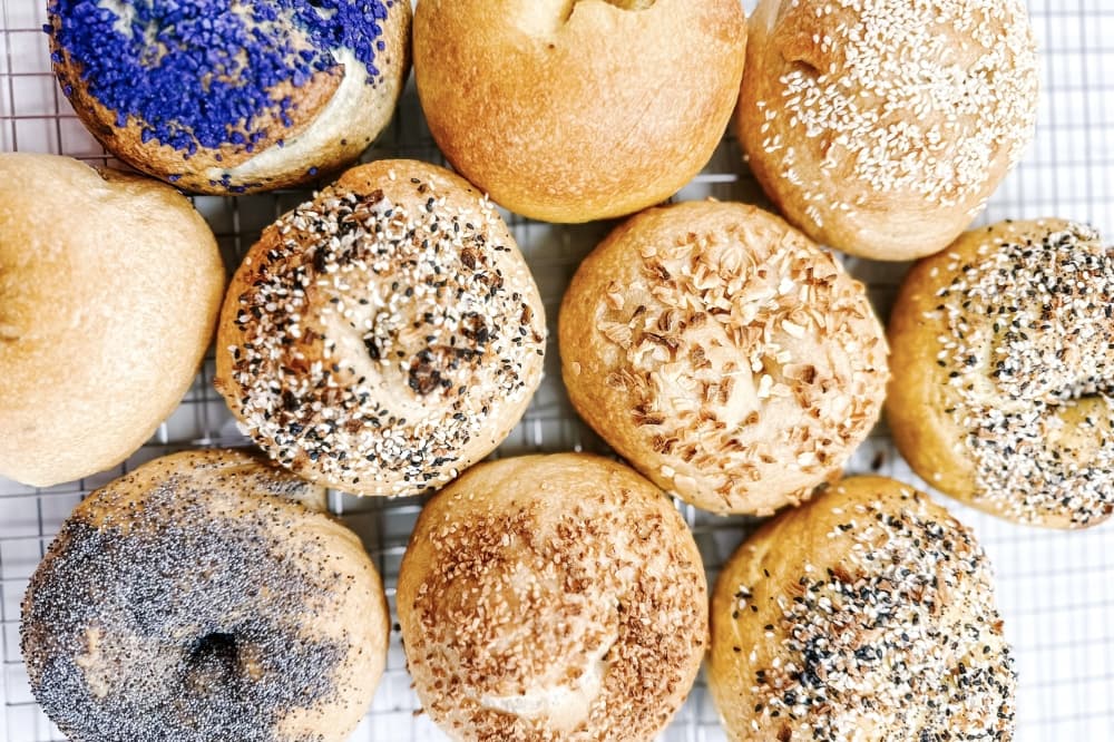 The Salty New Yorker serves homemade bagels in Georgetown