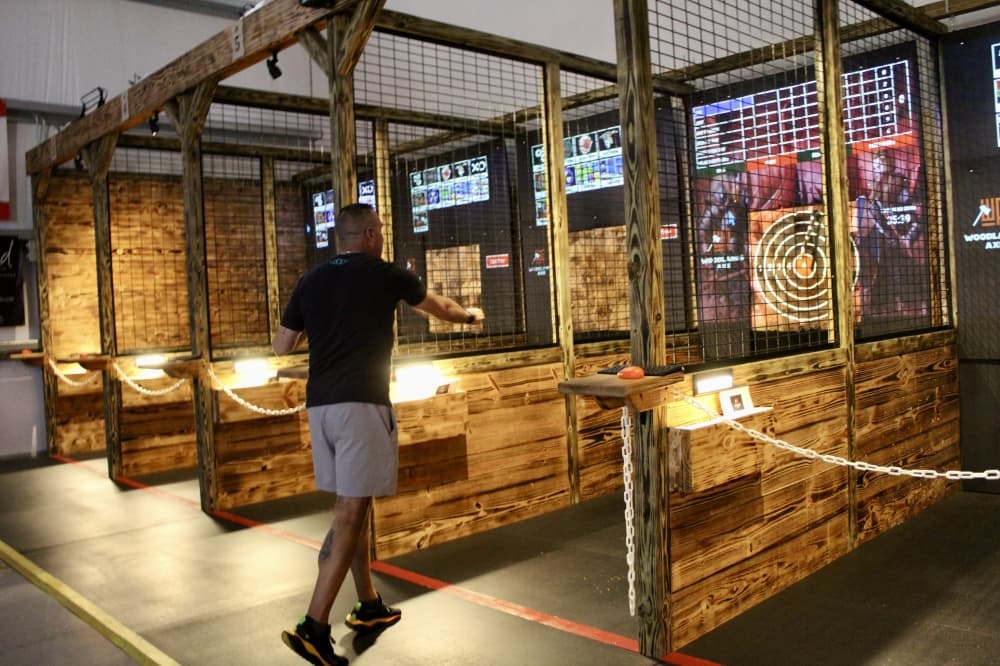 Owner axe throwing