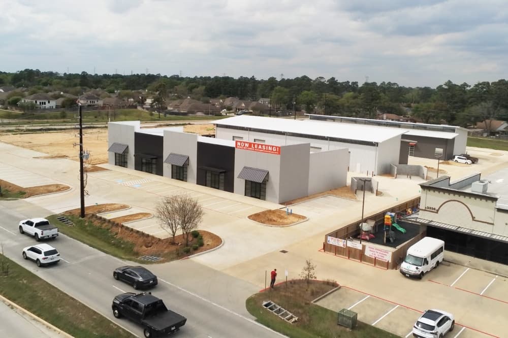 Construction nearing completion on WorkHub Developments warehouse, office facility in Spring