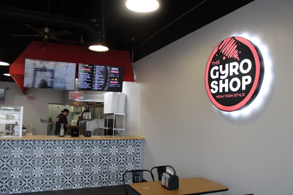 The Gyro Shop offers Mediterranean cuisine in McKinney