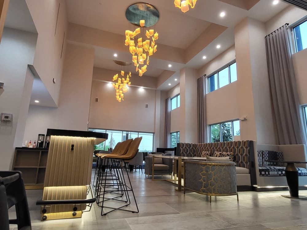 interior of hotel