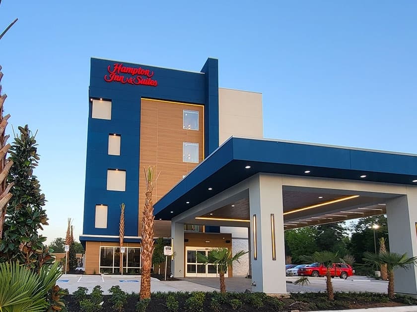 exterior of hotel