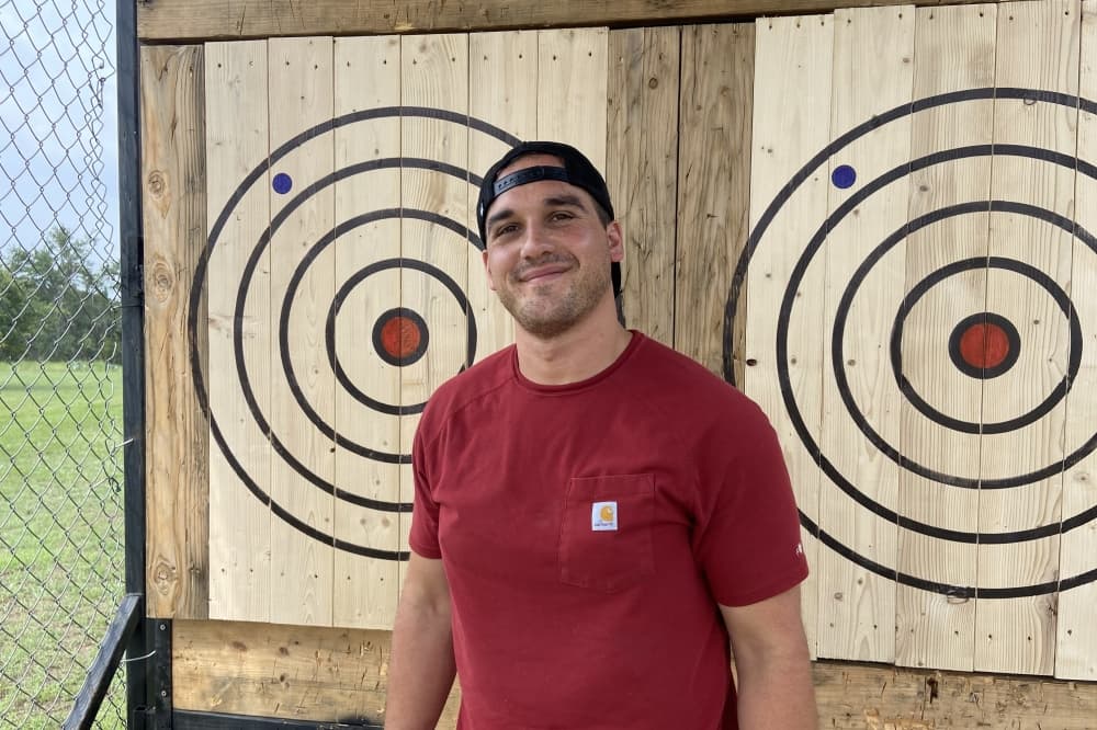 Liberty Hill-based Tomahawk Targets offers ax-throwing targets, experiences