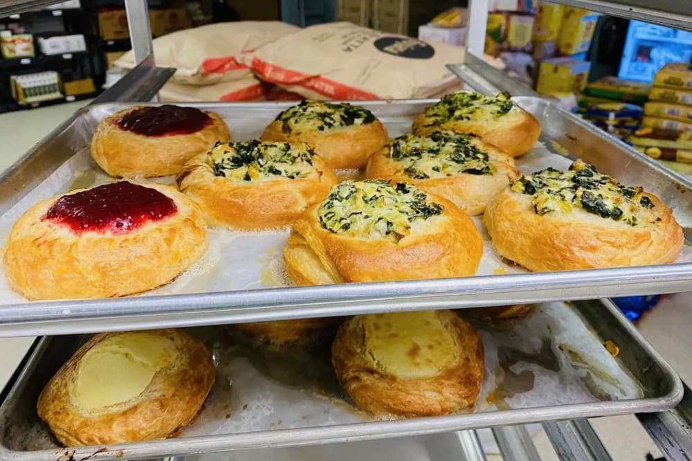 assoreted danishes