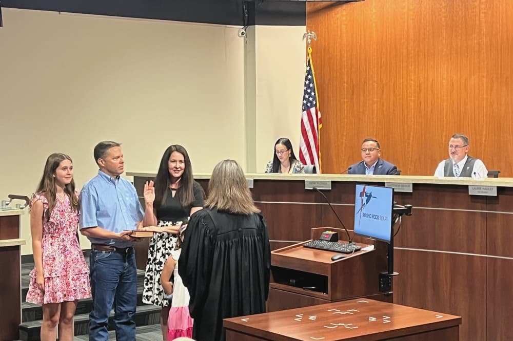 City of Round Rock bids farewell to Council member Baker