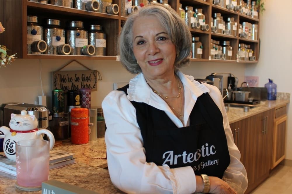 Arteastic owner offers 'escape' at Katy-area art gallery, tea room