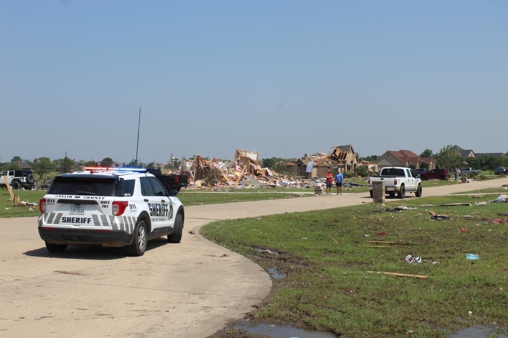 tornado damage