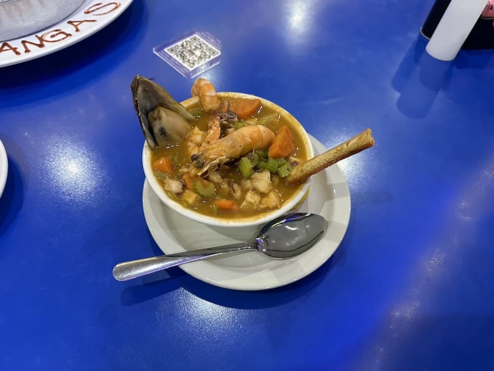 Seafood soup