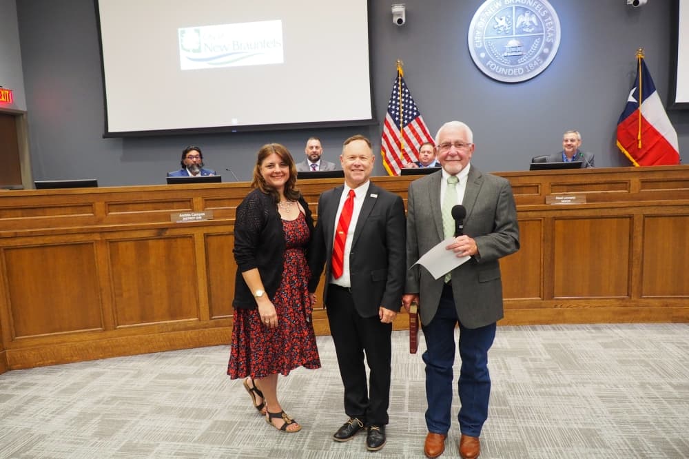 new city council member being sworn in