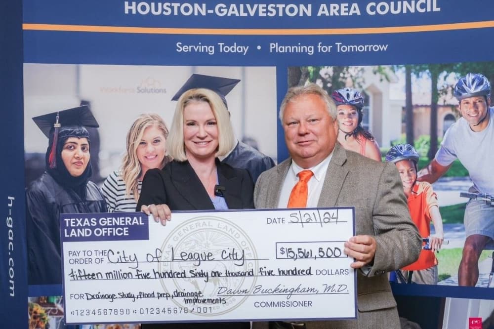 League City awarded $15 million for flooding mitigation