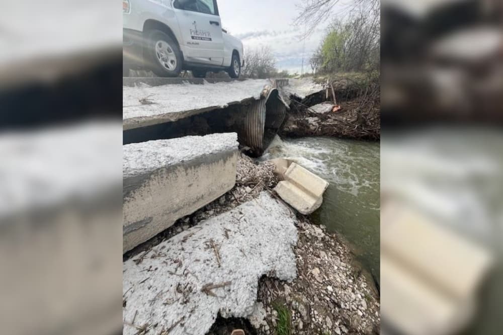 North Legacy Drive in Prosper to undergo repairs following heavy rain