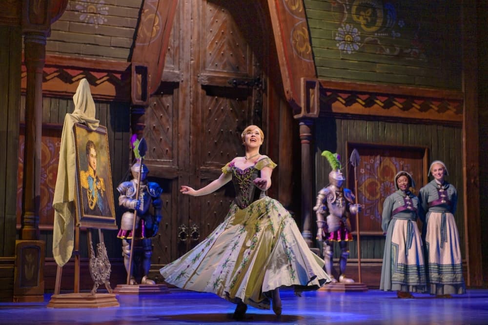 Lauren Nicole Chapman plays Anna in Disney's "Frozen" on Broadway. Belinda Allyn will play Anna at the Austin shows. (Courtesy Disney's Frozen)