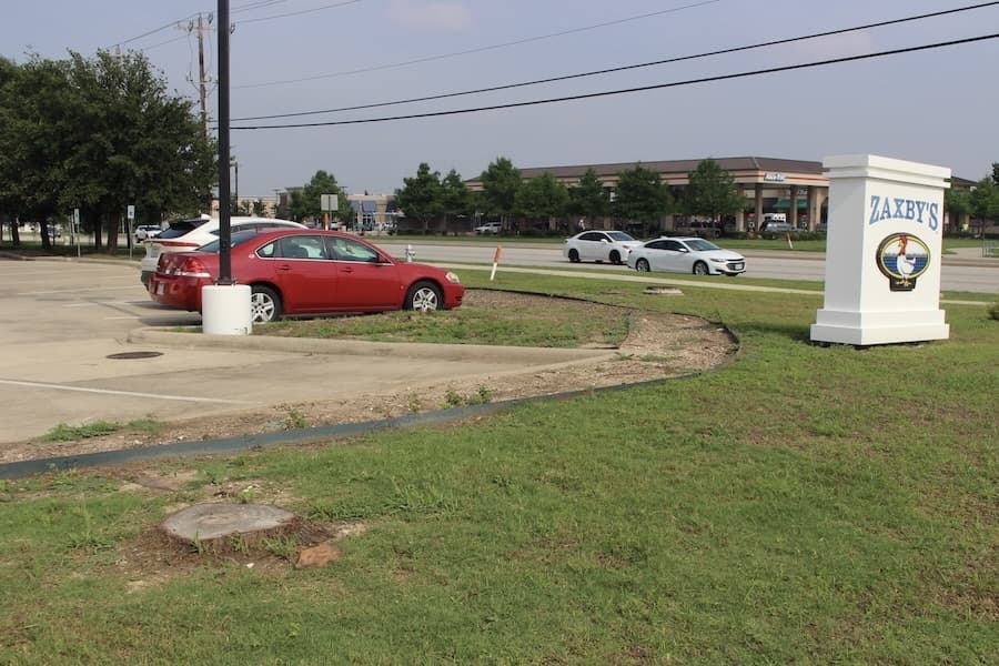 Trees to be replanted at Keller restaurant property