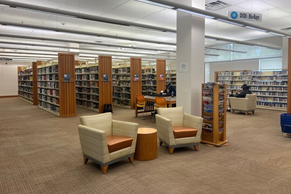 Hall library first floor