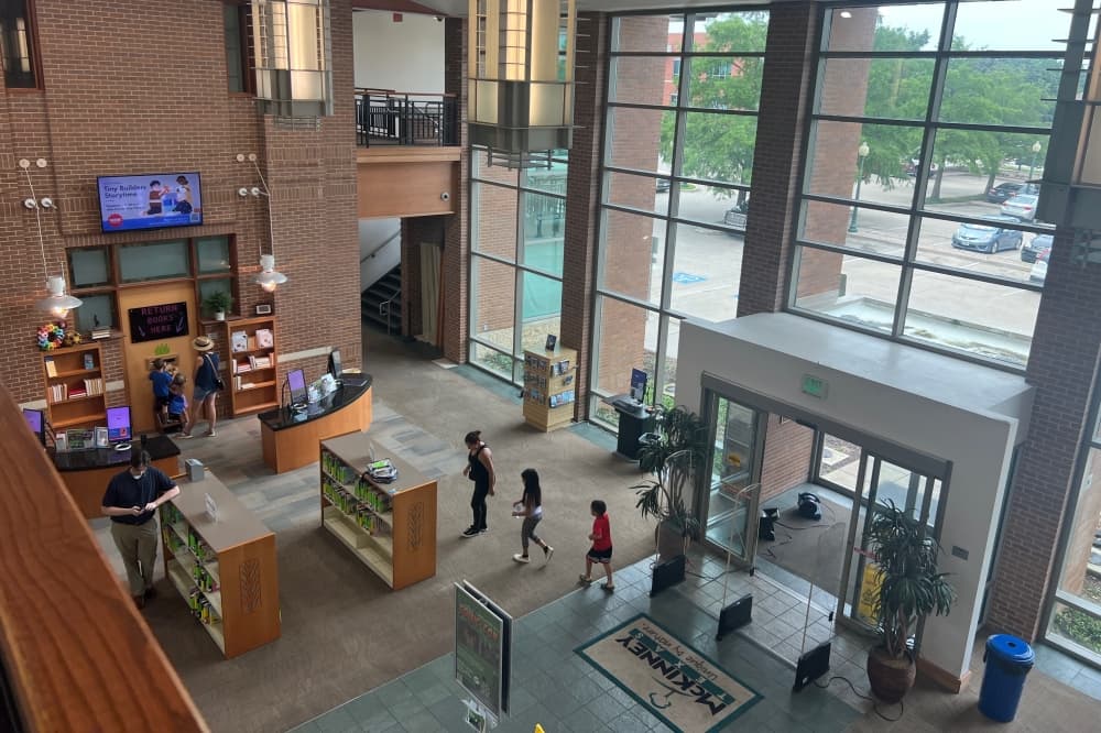 Downtown McKinney’s Hall library to see construction, new design