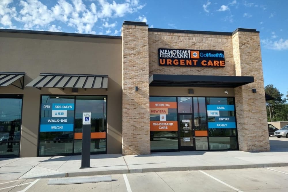 Memorial Hermann-GoHealth Urgent Care has a location in Magnolia near the intersection of FM 1488 and Spur 149. (Courtesy Memorial Hermann-GoHealth Urgent Care)