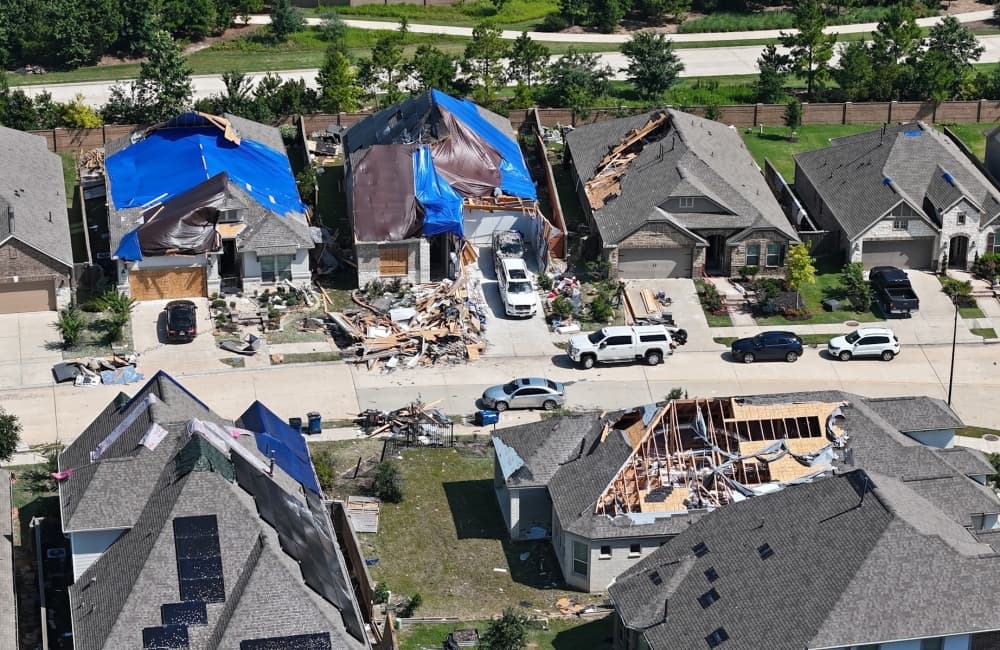 Cy-Fair residents recover from rare wind storm