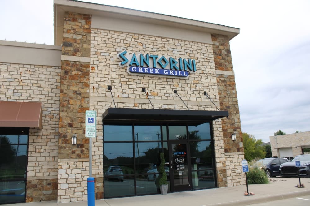 Santorini Greek Grill reopens in McKinney after remodel