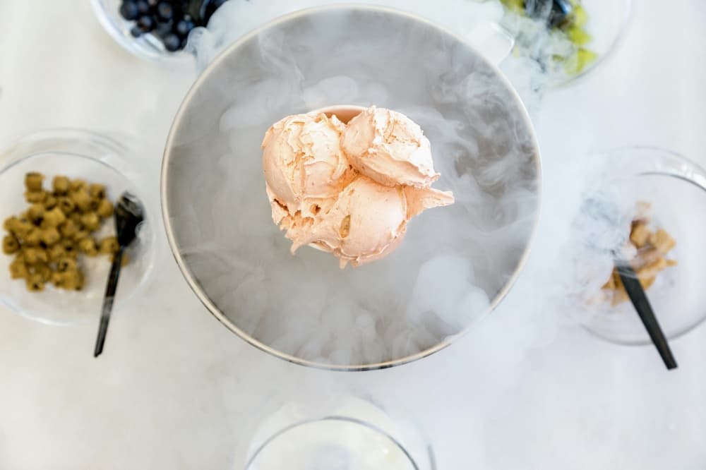 Gelato Rossa serves up Italian ice cream with a chocolate fountain in Bellaire