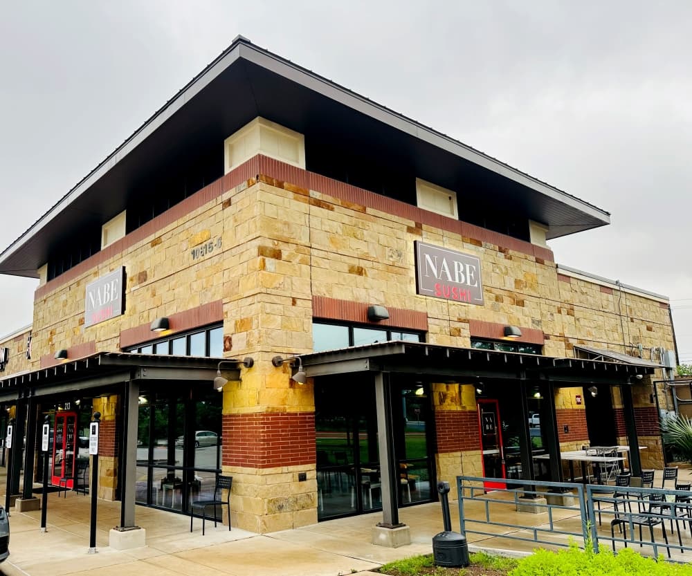 outside of restaurant 