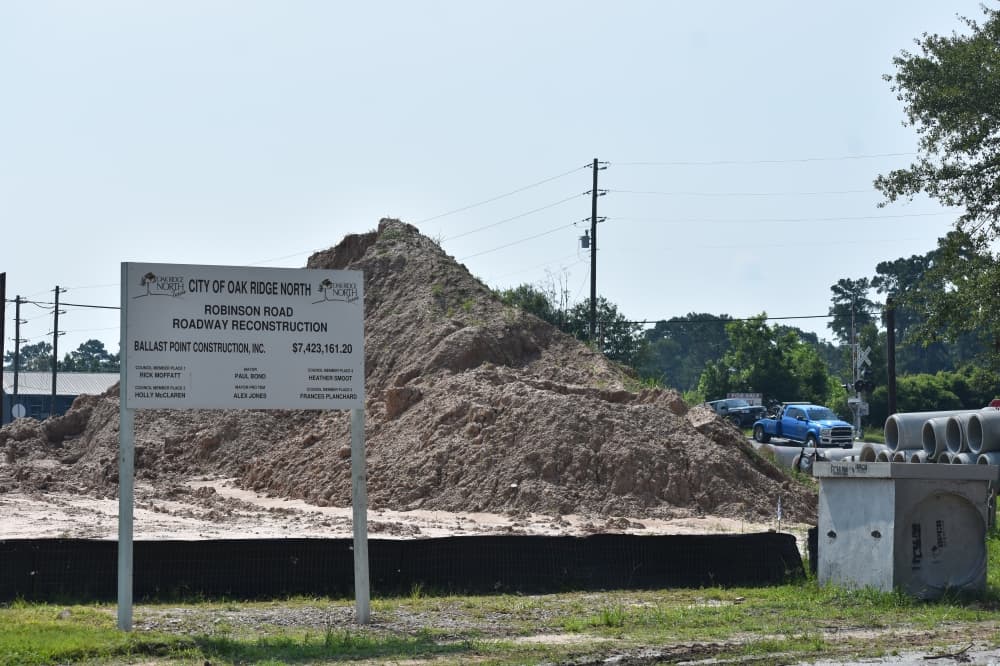Oak Ridge North approves 4-month extension on Robinson Road realignment
