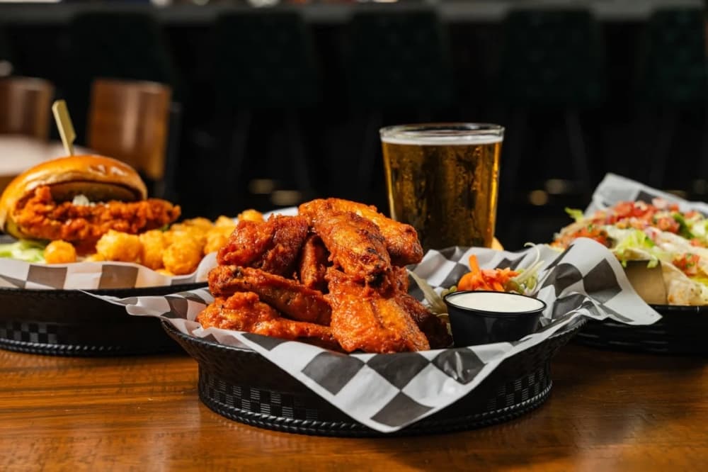 Catch 22 Sports Grill serving bar food in Roanoke